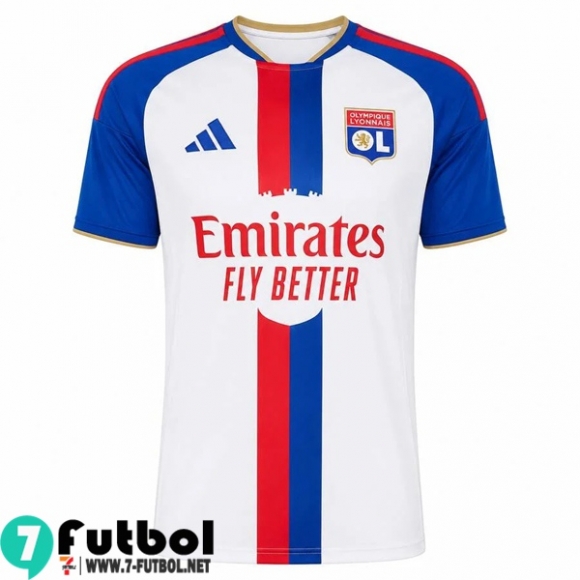 Camiseta Futbol Olympique Lyon Primera Hombre 26 27