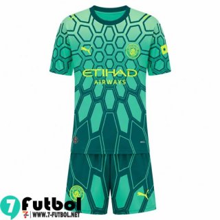 Camiseta Futbol Manchester City Porteros Ninos 26 27 TBB989 Camiseta Futbol Manchester City Porteros Ninos 26 27 TBB989