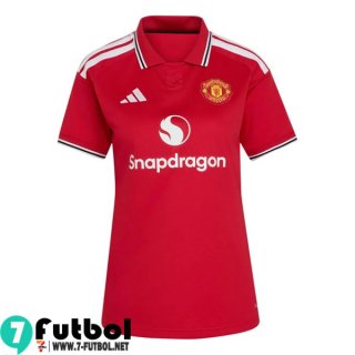 Camiseta Futbol Manchester United Primera Femenino 26 27 Camiseta Futbol Manchester United Primera Femenino 26 27