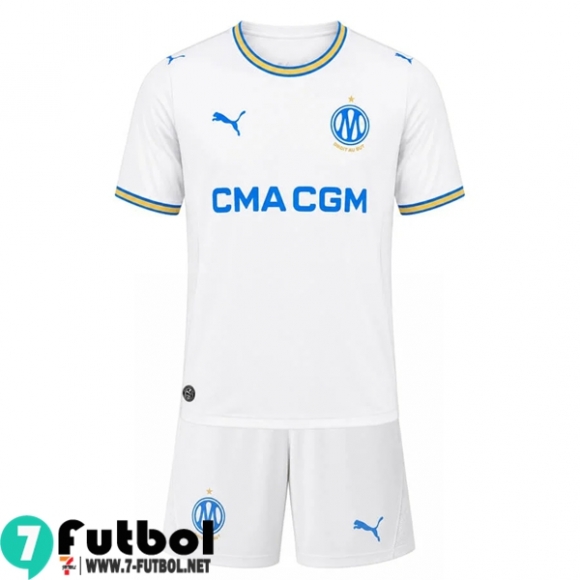 Camiseta Futbol Olympique Marsella Primera Ninos 26 27 Camiseta Futbol Olympique Marsella Primera Ninos 26 27
