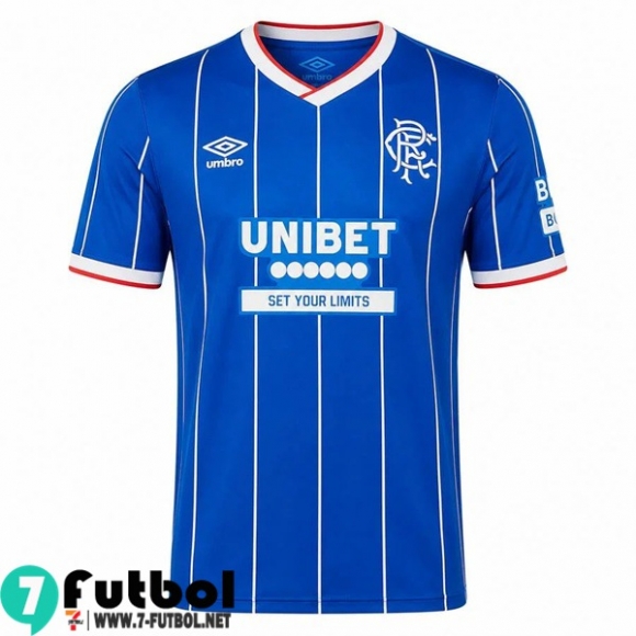 Camiseta Futbol Rangers Primera Hombre 26 27 Camiseta Futbol Rangers Primera Hombre 26 27
