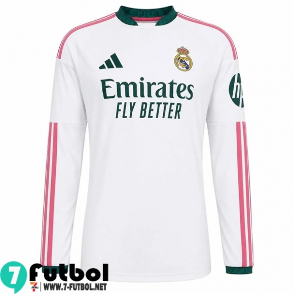 Camiseta Futbol Real Madrid Primera Hombre Manga Larga 26 27