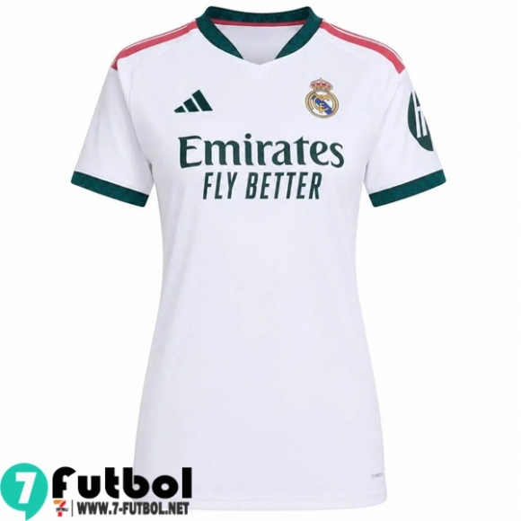 Camiseta Futbol Real Madrid Primera Femenino 26 27 Camiseta Futbol Real Madrid Primera Femenino 26 27