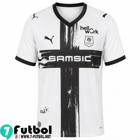 Camiseta Futbol Stade-Rennais Segunda Hombre 26 27 Camiseta Futbol Stade-Rennais Segunda Hombre 26 27