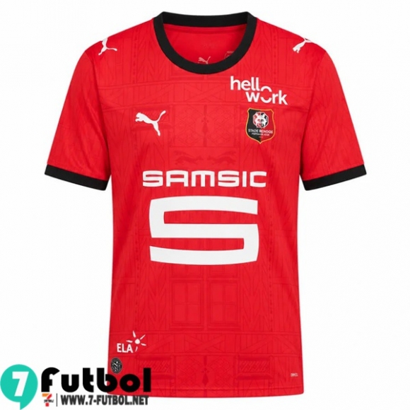 Camiseta Futbol Stade-Rennais Primera Hombre 26 27 Camiseta Futbol Stade-Rennais Primera Hombre 26 27