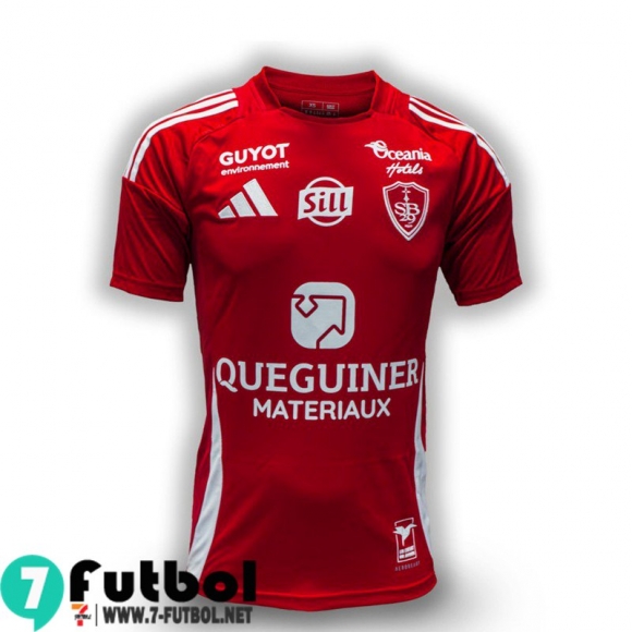 Camiseta Futbol Stade Brestois Primera Hombre 24 25 Camiseta Futbol Stade Brestois Primera Hombre 24 25