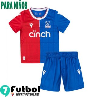 Camiseta Futbol Crystal Palace Primera Ninos 23 24
