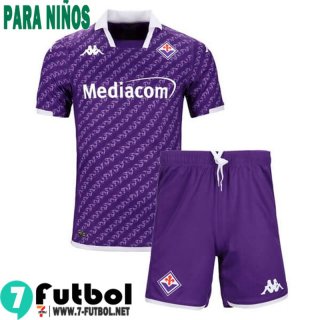 Camiseta Futbol Fiorentina Primera Ninos 23 24