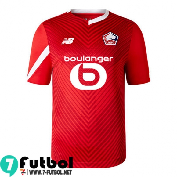 Camiseta Futbol Lille OSC Primera Hombre 23 24