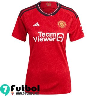 Camiseta Futbol Manchester United Primera Femenino 23 24