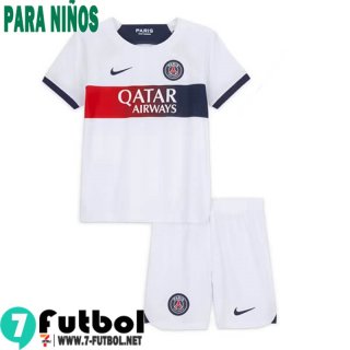 Camiseta Futbol PSG Segunda Ninos 23 24