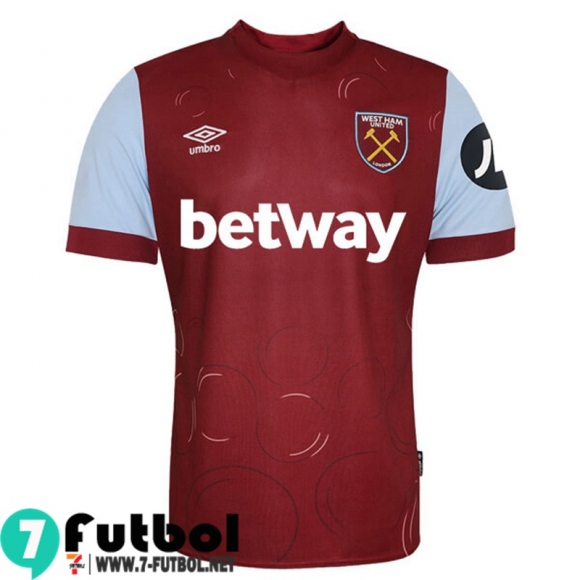 Camiseta Futbol West Ham United Primera Hombre 23 24