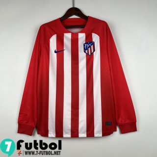 Camiseta Futbol Atletico Madrid Primera Manga Larga Hombre 23 24