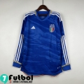 Camiseta Futbol Italia Primera Manga Larga Hombre 23 24