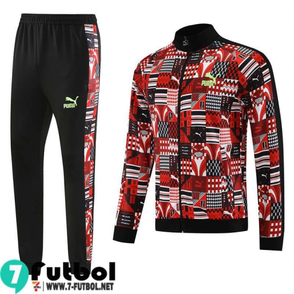 KIT : Chaquetas Sport Rojo Hombre 23 24 JK745