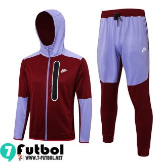 KIT : Chaquetas Sport rojo oscuro Hombre 23 24 JK768