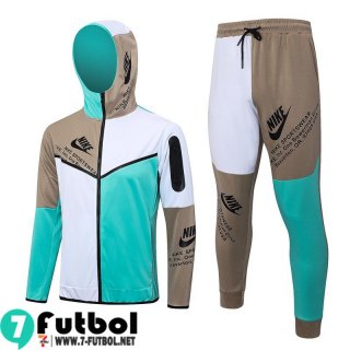 KIT : Chaquetas Sport verde claro blanco Hombre 23 24 JK769