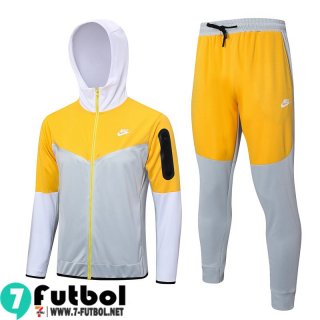 KIT : Chaquetas Sport gris claro amarillo Hombre 23 24 JK774