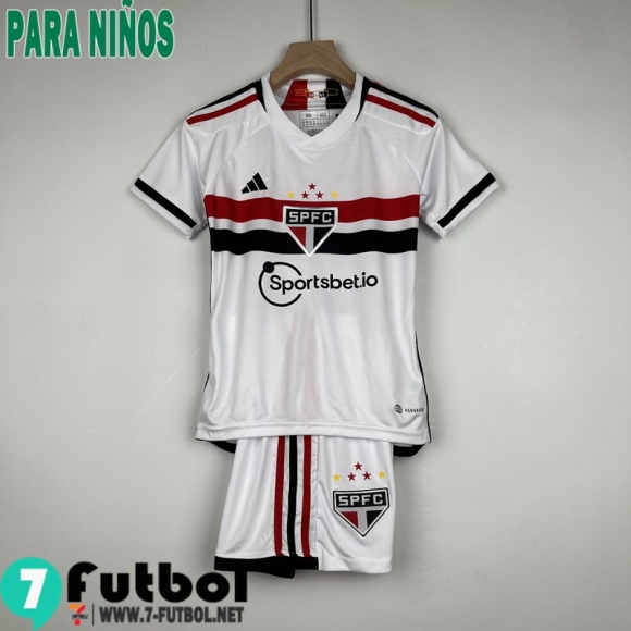 Camiseta Futbol Sao Paulo Primera Ninos 23 24 MK22