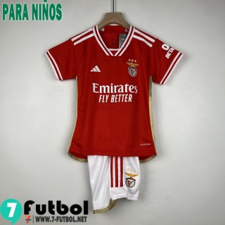 Camiseta Futbol Benfica Primera Ninos 23 24 MK34