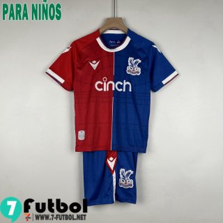 Camiseta Futbol Crystal Palace Primera Ninos 23 24 MK45