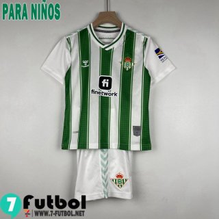 Camiseta Futbol Real Betis Primera Ninos 23 24 MK47
