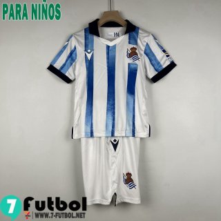 Camiseta Futbol Real Sociedad Primera Ninos 23 24 MK49