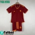 Camiseta Futbol Roma Primera Ninos 23 24 MK51
