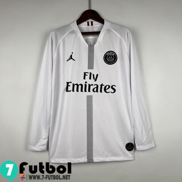 Retro Camiseta Futbol Manga Larga PSG Hombre Manga Larga 18/19 FG290