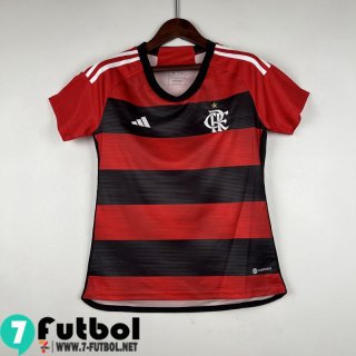 Camiseta Futbol Flamengo Primera Femenino 23 24 MW09