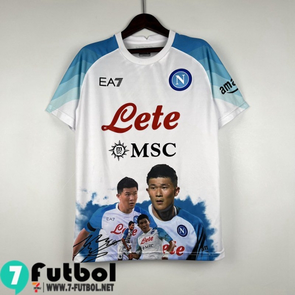 Camiseta Futbol Naples Edición especial Hombre 23 24 TBB-112