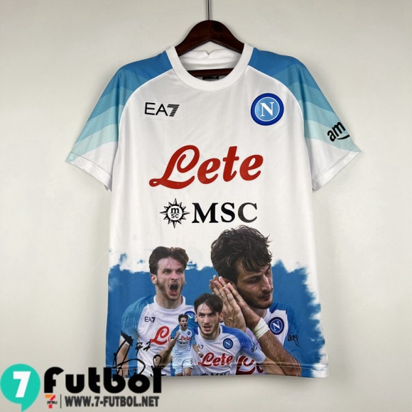 Camiseta Futbol Naples Edición especial Hombre 23 24 TBB-111