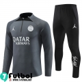 KIT : Chandal Futbol PSG gris oscuro Hombre 23 24 TG837