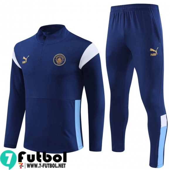 KIT : Chandal Futbol Manchester City azul Hombre 23 24 TG838