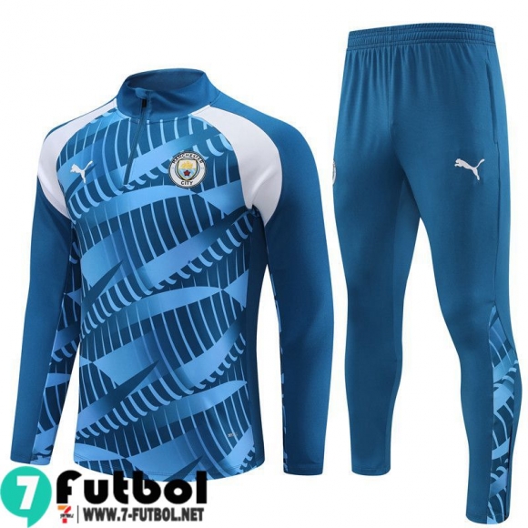 KIT : Chandal Futbol Manchester City azul Hombre 23 24 TG856