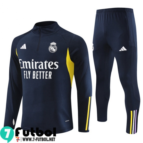 KIT : Chandal Futbol Real Madrid azul marino Hombre 23 24 TG860