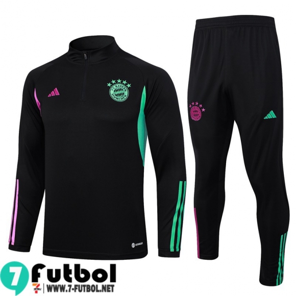 KIT : Chandal Futbol Bayern Munich negro Hombre 23 24 TG869