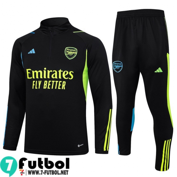 KIT : Chandal Futbol Arsenal negro Hombre 23 24 TG870