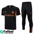 KIT : Chandal Futbol T Shirt Internacional negro Hombre 23 24 TG872