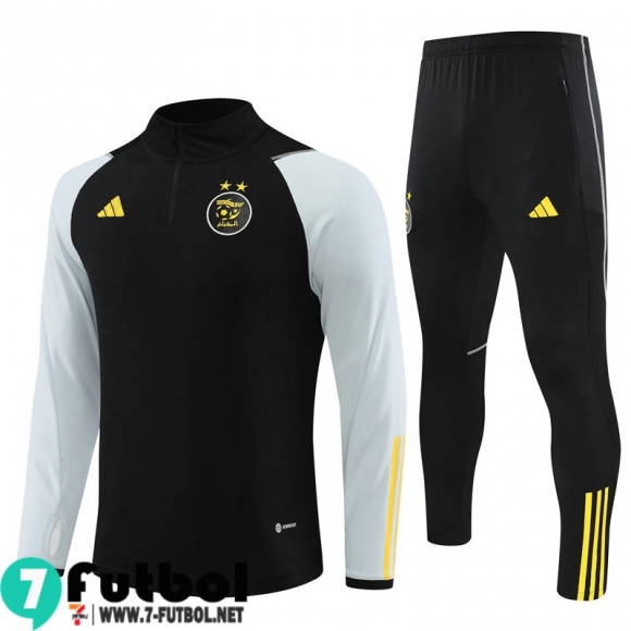 KIT : Chandal Futbol Argelia negro Hombre 23 24 TG814