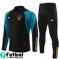 KIT : Chandal Futbol Alemania negro Hombre 23 24 TG827