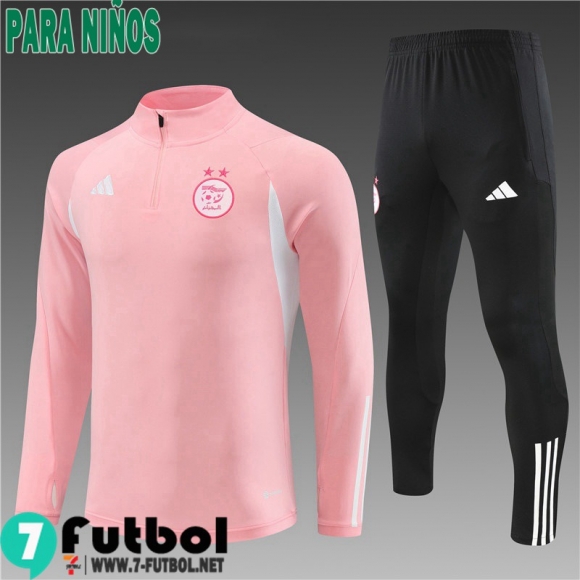 KIT : Chandal Futbol Argelia rosa Ninos 23 24 TK655