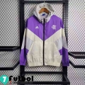 Chaqueta Cazadora Flamengo morado blanco Hombre 23 24 WK521