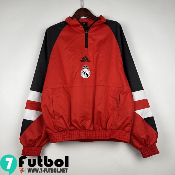 Chaqueta Cazadora Real Madrid Rojo Hombre 23 24 WK470