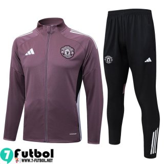 KIT: Chaquetas Deportivas Manchester United Hombre 25 26 B509