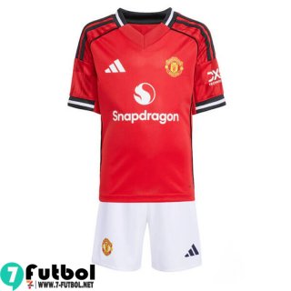 Camiseta Futbol Manchester United Primera Nino 25 26