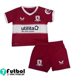 Camiseta Futbol Middlesbrough Primera Nino 25 26