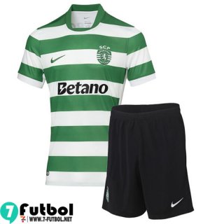 Camiseta Futbol Sporting Lisbon Primera Nino 25 26