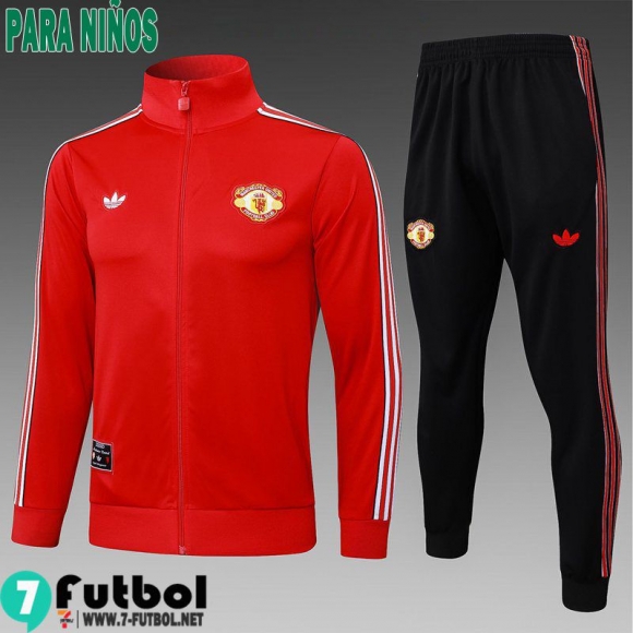KIT: Chaquetas Deportivas Manchester United Nino 25 26 C767