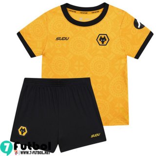 Camiseta Futbol Wolverhampton Primera Nino 25 26